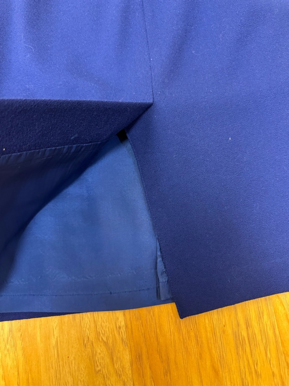 Albert Nipton Blue Suit Skirt - Picture 8 of 8